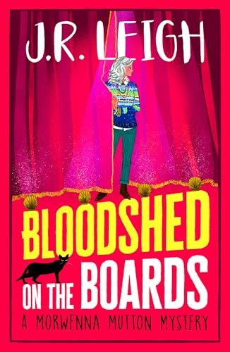 Book cover for "Bloodshed on the Boards" by Judy Leigh