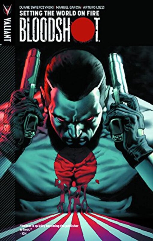 Book cover for "Bloodshot, Volume 1" by Duane Swierczynski