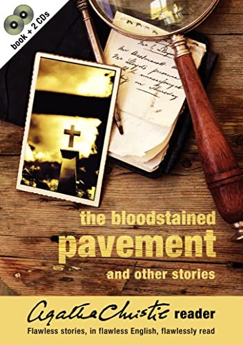 Book cover for "Bloodstained Pavement and Other Stories" by Agatha Christie