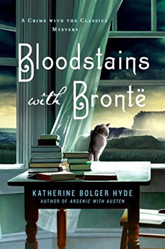 Book cover for "Bloodstains with Bronte" by Katherine Bolger Hyde