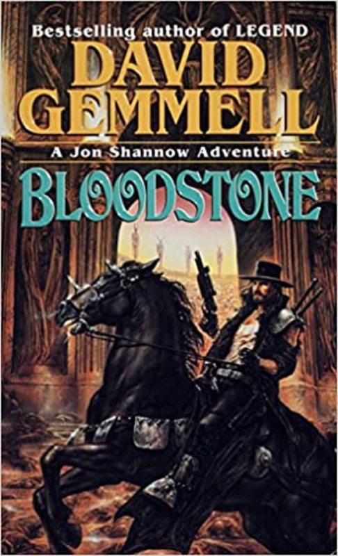 Book cover for "Bloodstone" by David Gemmell