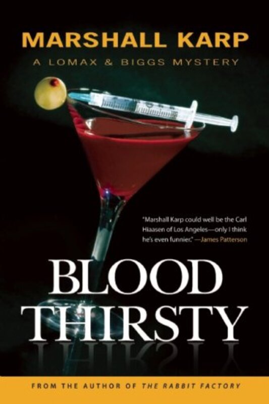 Book cover for "Bloodthirsty" by Marshall Karp