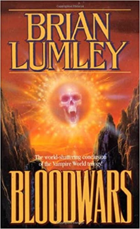 Book cover for "Bloodwars" by Brian Lumley