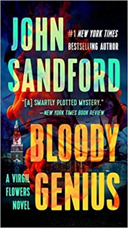 Book cover for "Bloody Genius" by John Sandford