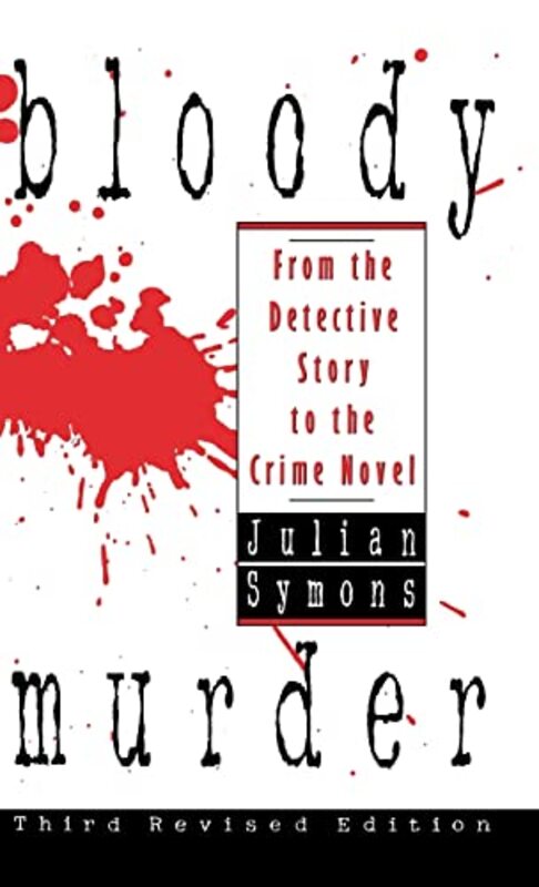 Book cover for "Bloody Murder" by Julian Symons