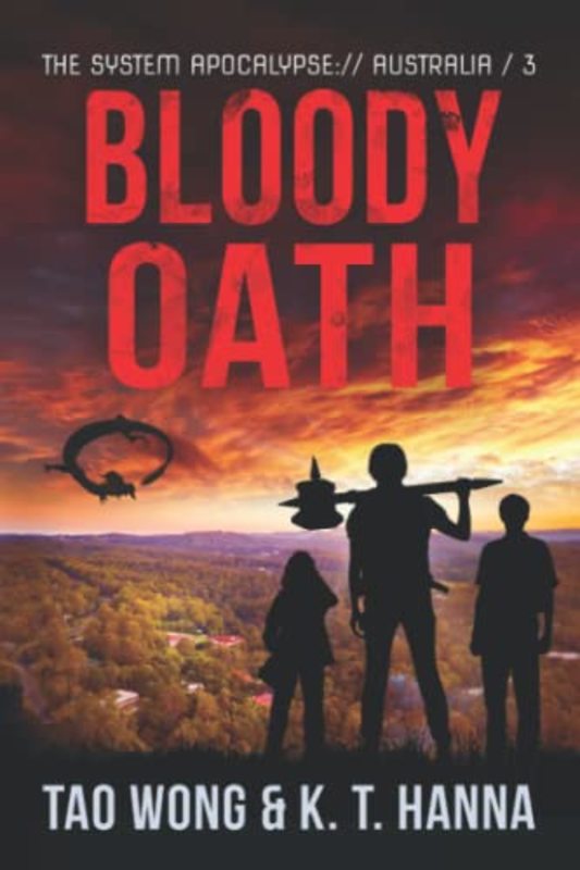 Book cover for "Bloody Oath" by Tao Wong