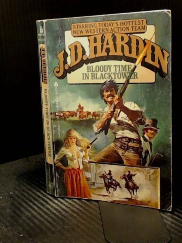 Book cover for "Bloody Time in Blacktower" by JD Hardin