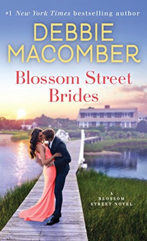 Book cover for "Blossom Street Brides" by Debbie Macomber
