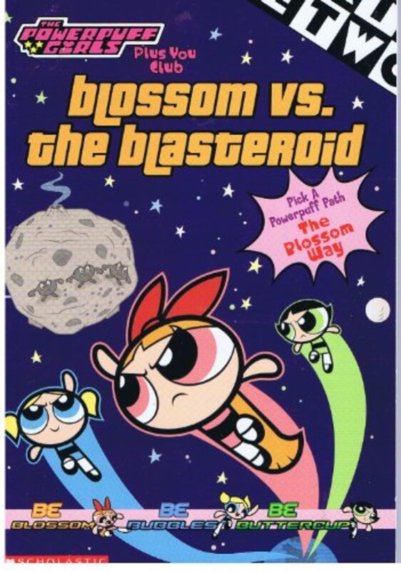 Book cover for "Blossom Vs. The Blasteroid" by Scott Westerfeld