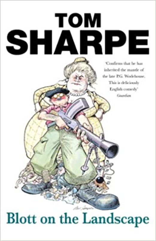 Book cover for "Blott On The Landscape" by Tom Sharpe