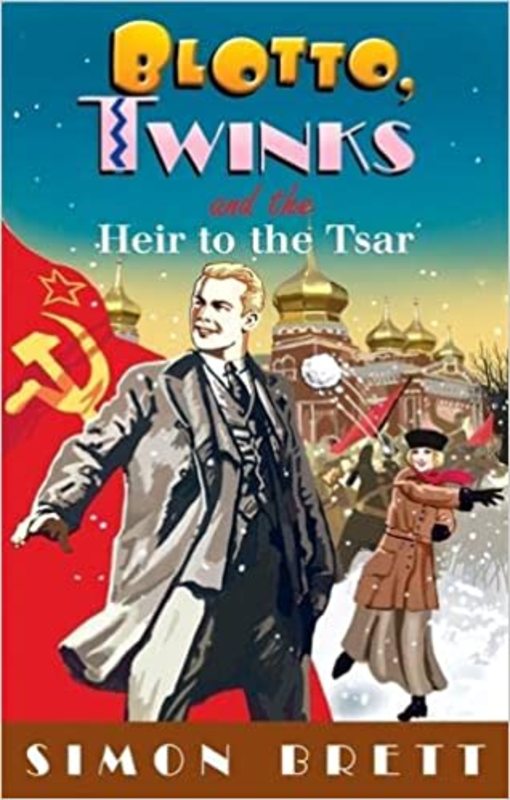 Book cover for "Blotto, Twinks and the Heir to the Tsar" by Simon Brett