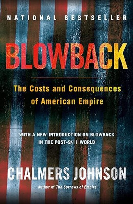 Book cover for "Blowback" by Chalmers Johnson