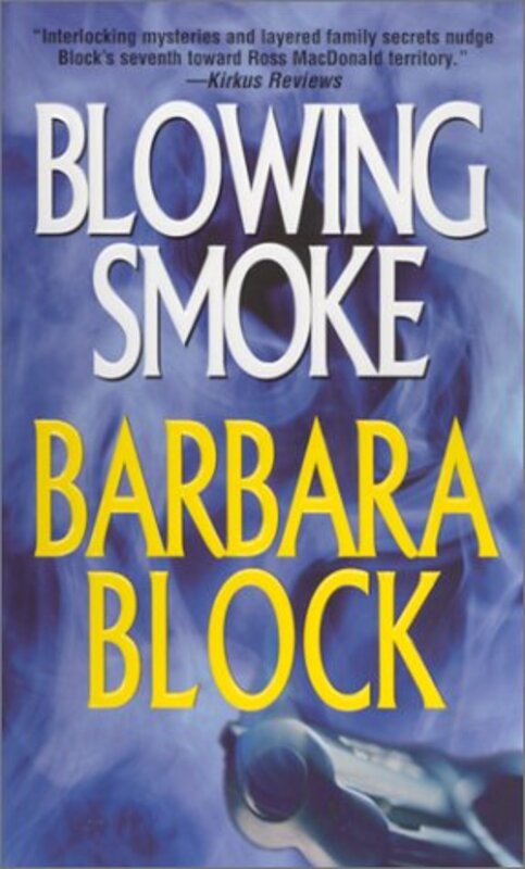 Book cover for "Blowing Smoke" by Barbara Block