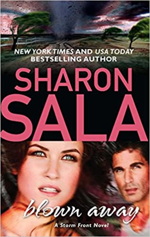 Book cover for "Blown Away" by Sharon Sala