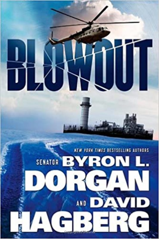 Book cover for "Blowout" by David Hagberg
