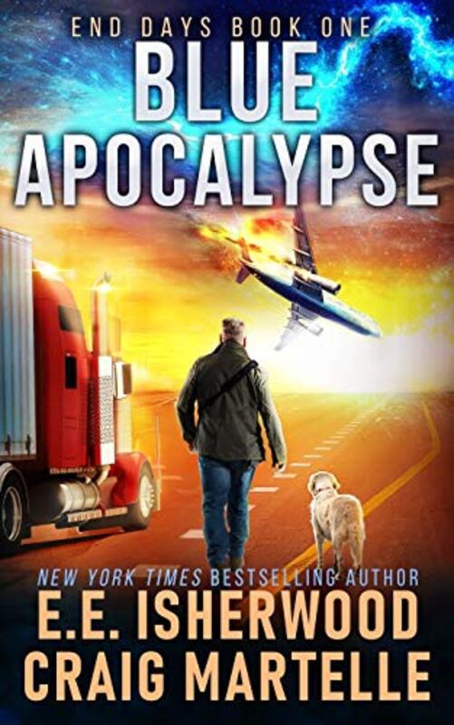Book cover for "Blue Apocalypse" by EE Isherwood