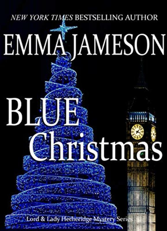 Book cover for "Blue Christmas" by Emma Jameson