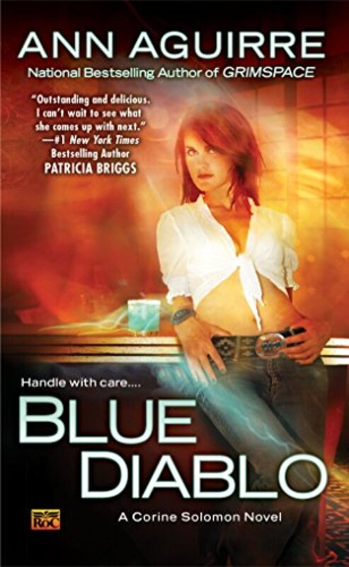 Book cover for "Blue Diablo" by Ann Aguirre