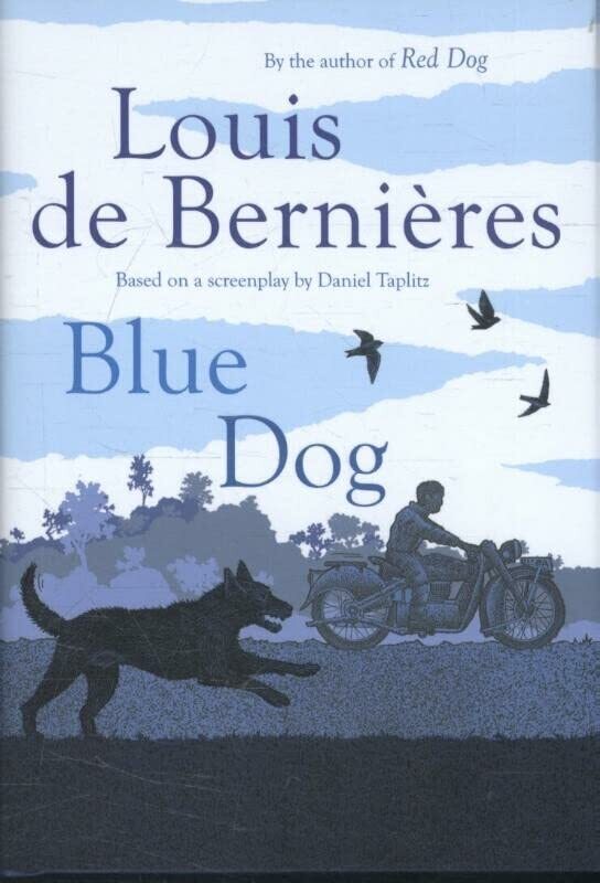 Book cover for "Blue Dog" by Louis de Bernieres