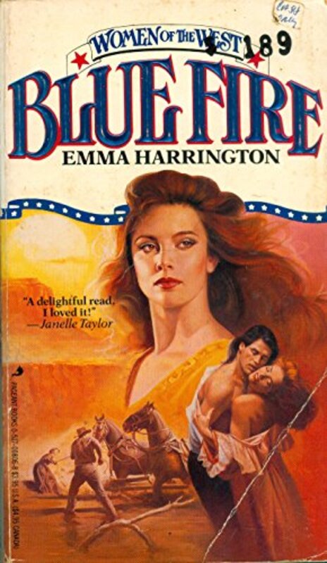 Book cover for "Blue Fire" by Juliana Garnett