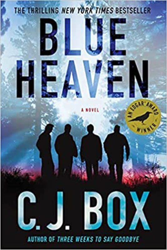 Book cover for "Blue Heaven" by CJ Box
