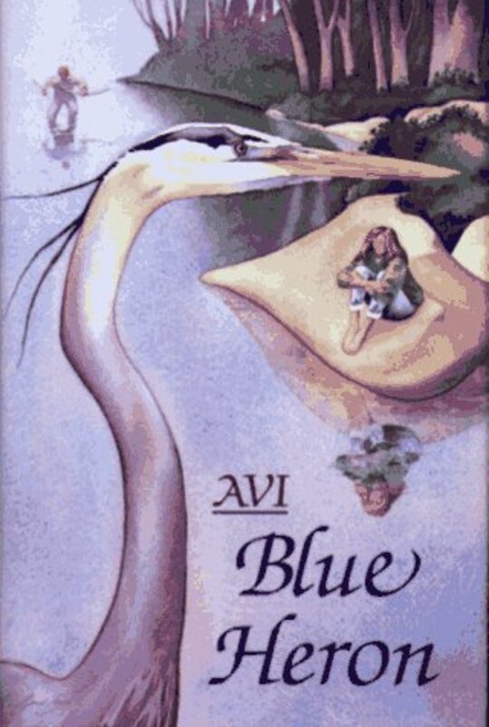 Book cover for "Blue Heron" by Avi