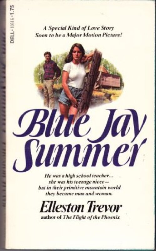 Book cover for "Blue Jay Summer" by Adam Hall