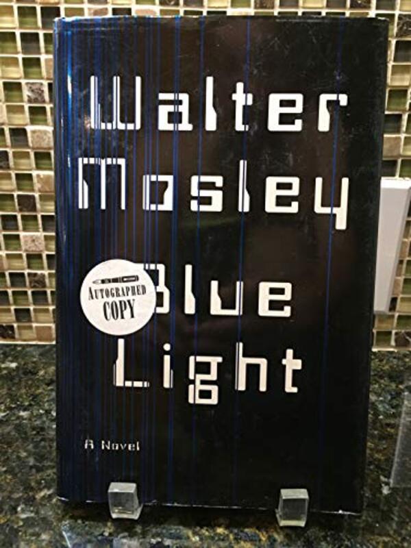 Book cover for "Blue Light" by Walter Mosley