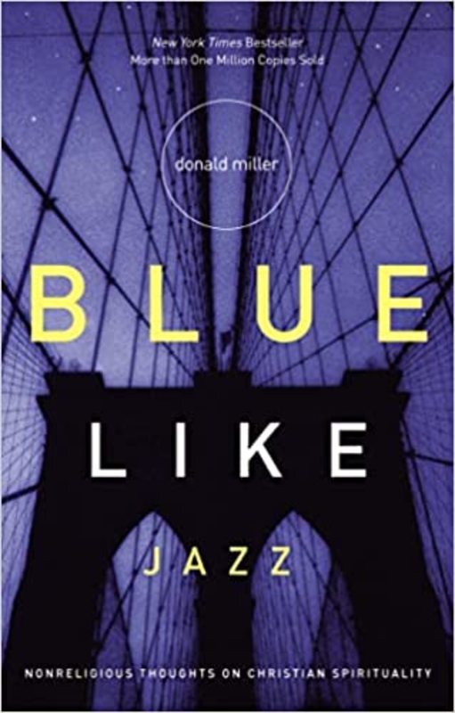 Book cover for "Blue Like Jazz"