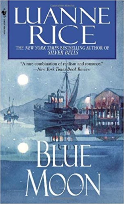Book cover for "Blue Moon" by Luanne Rice