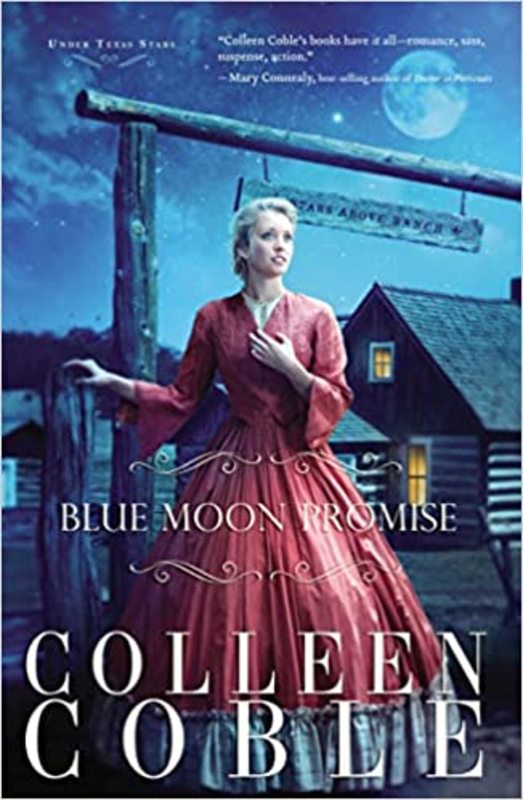 Book cover for "Blue Moon Promise" by Colleen Coble