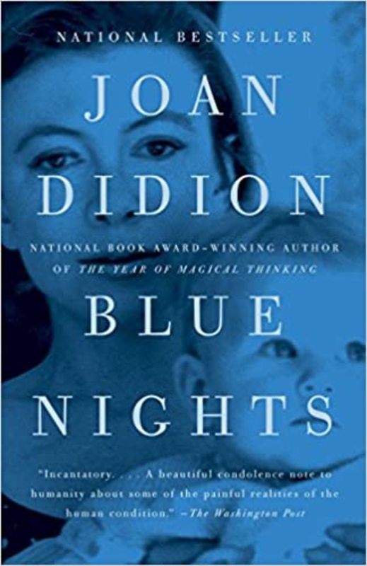 Book cover for "Blue Nights" by Joan Didion