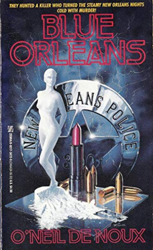 Book cover for "Blue Orleans" by O'Neil de Noux