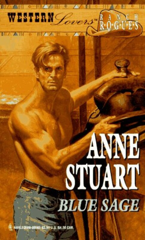 Book cover for "Blue Sage" by Anne Stuart
