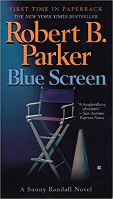 Book cover for "Blue Screen" by Robert B Parker