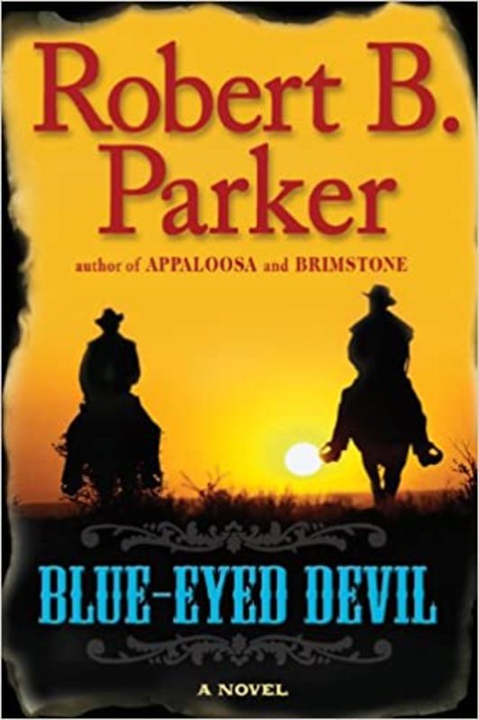 Book cover for "Blue-Eyed Devil" by Robert B Parker