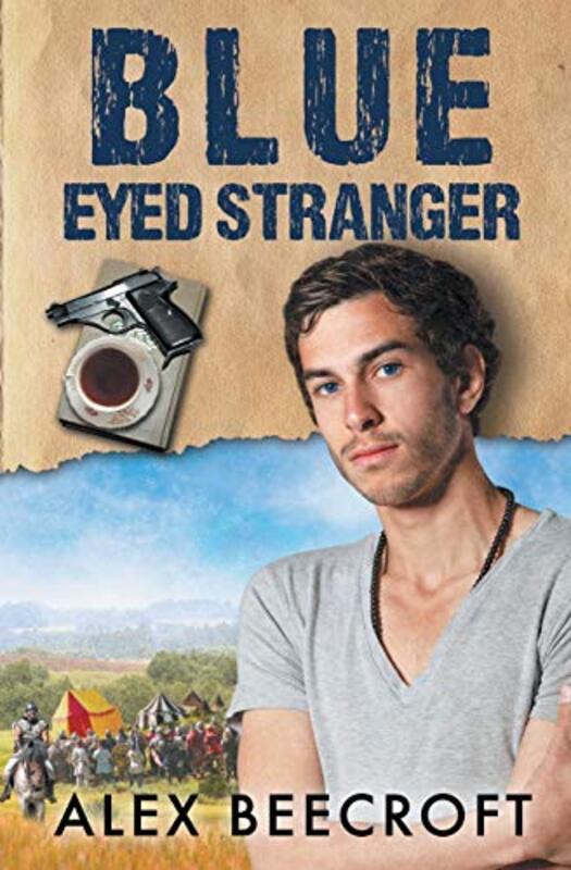 Book cover for "Blue-Eyed Stranger" by Alex Beecroft