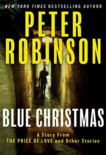 Book cover for "Blue Christmas" by Peter Robinson