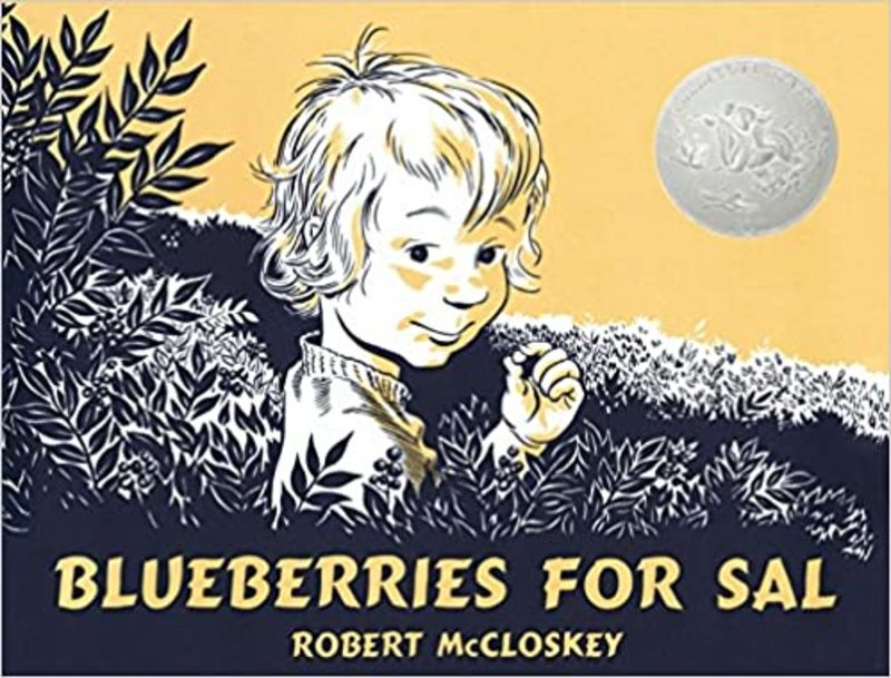 Book cover for "Blueberries for Sal" by Robert McCloskey