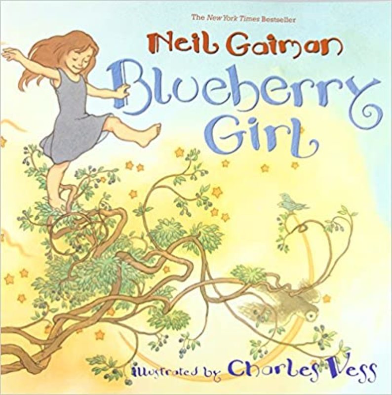 Book cover for "Blueberry Girl"