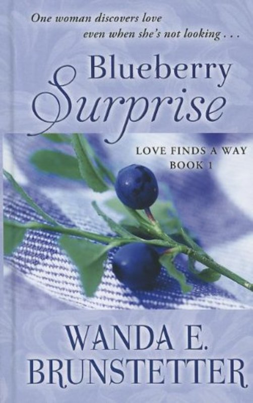 Book cover for "Blueberry Surprise" by Wanda E Brunstetter