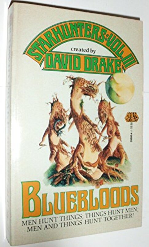 Book cover for "Bluebloods" by David Drake
