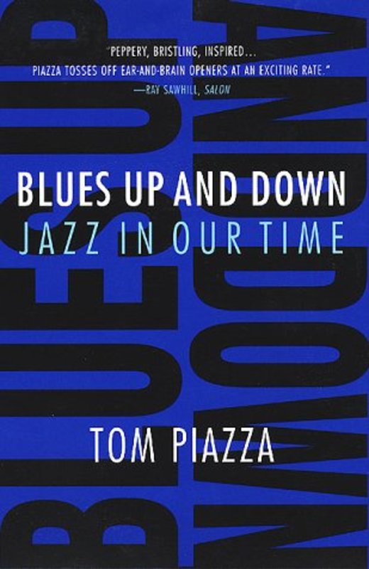 Book cover for "Blues Up and Down" by Tom Piazza