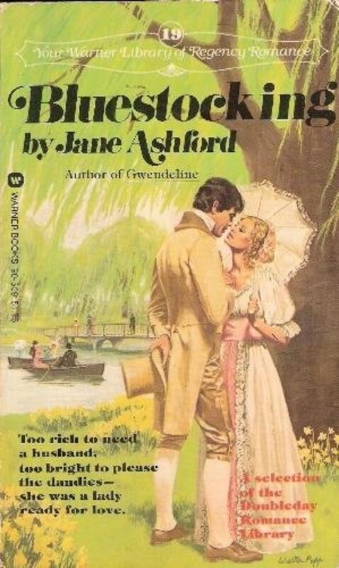 Book cover for "Bluestocking" by Jane Ashford