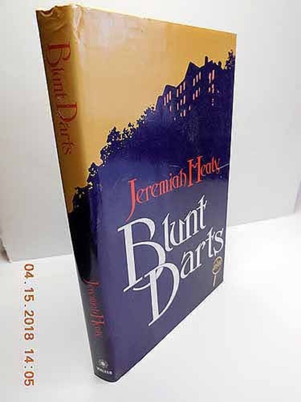 Book cover for "Blunt Darts" by Jeremiah Healy