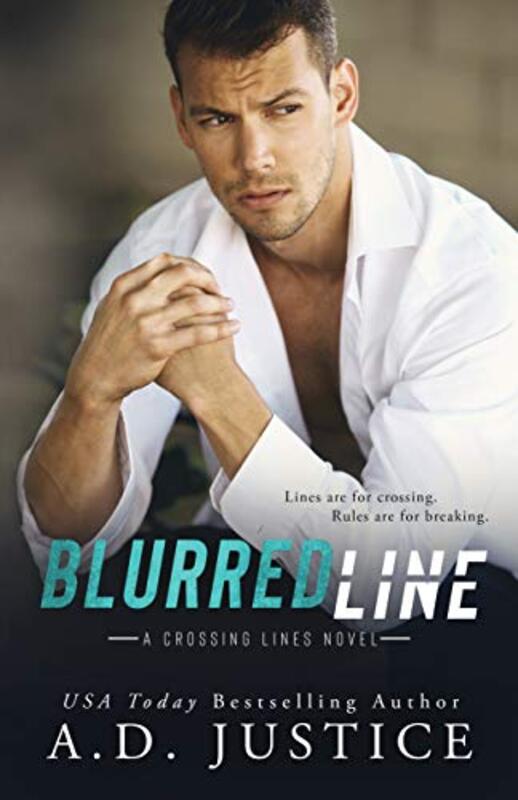 Book cover for "Blurred Line" by AD Justice