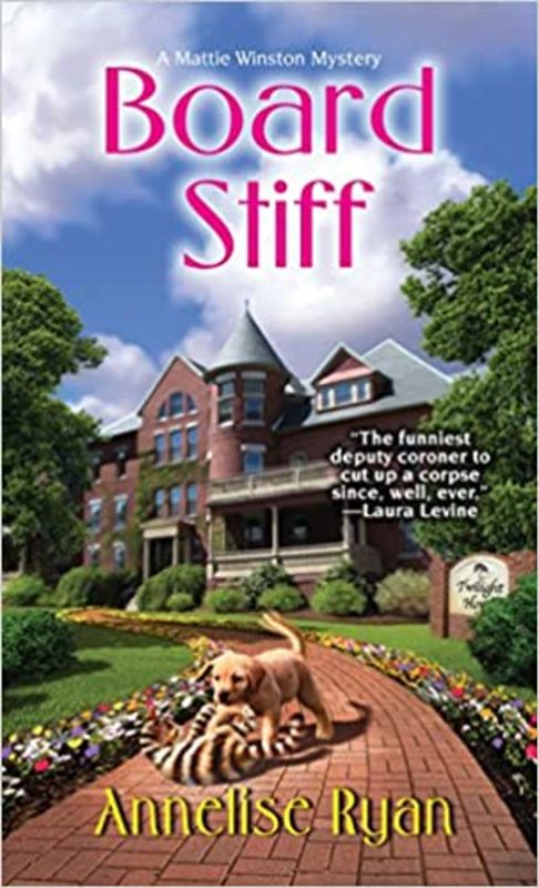 Book cover for "Board Stiff" by Beth Amos