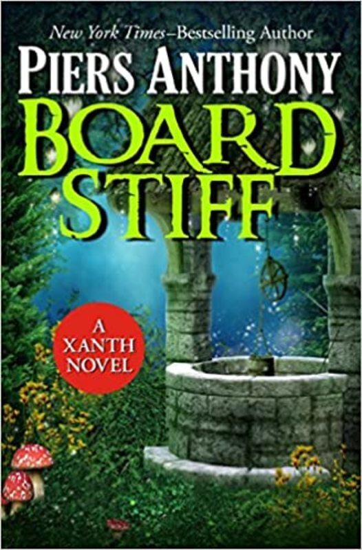 Book cover for "Board Stiff" by Piers Anthony