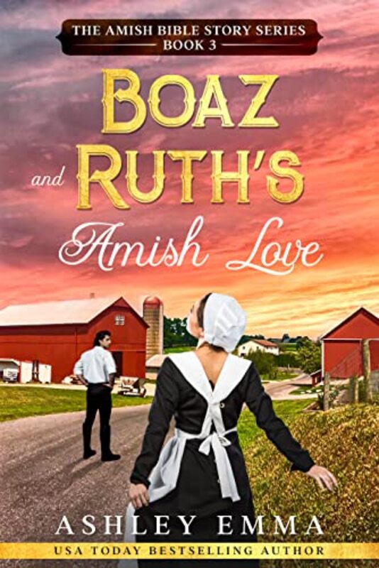 Book cover for "Boaz and Ruth's Amish Love" by Ashley Emma