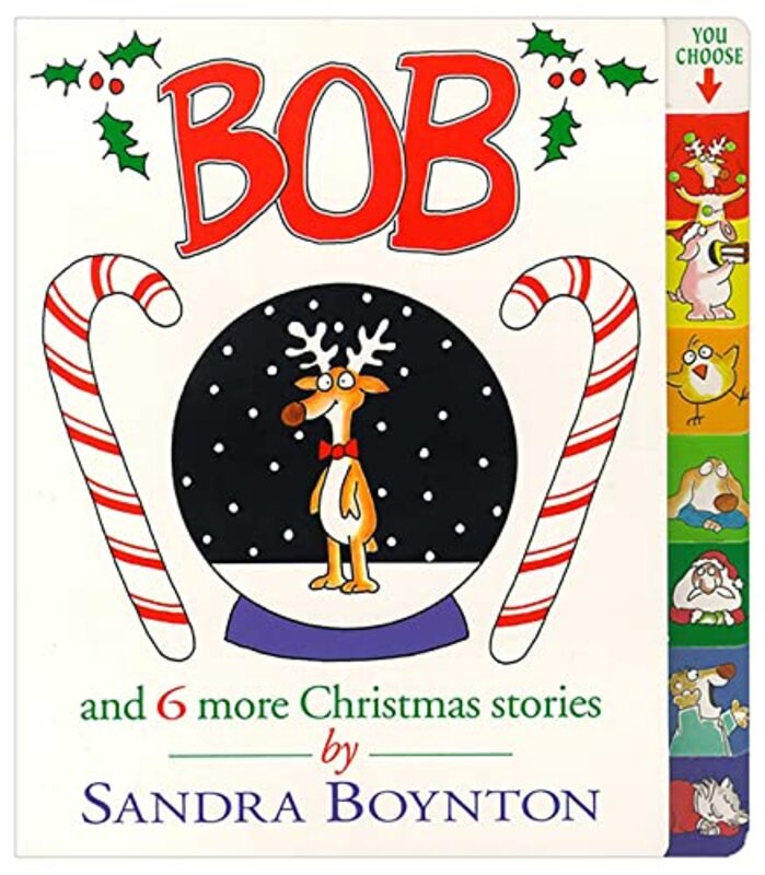 Book cover for "Bob" by Sandra Boynton